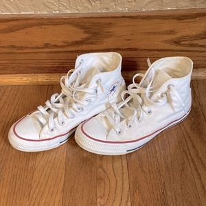 White High Top Converse